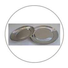 Stainless Steel Bread Plate 22 cm